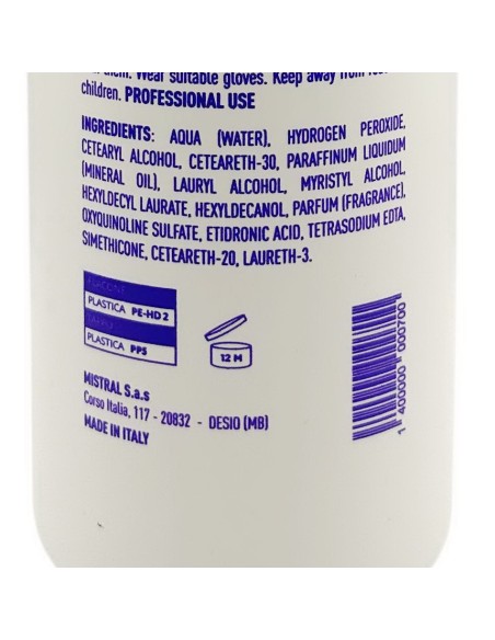 bellezza e benessere attivatore per tintura - ossigeno 20 volumi - 1 litro: tuttocasashop.it: igiene e cura della persona