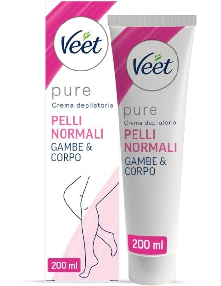 veet crema depilatoria - 200ml - per pelli normali: tuttocasashop.it: igiene e cura della persona