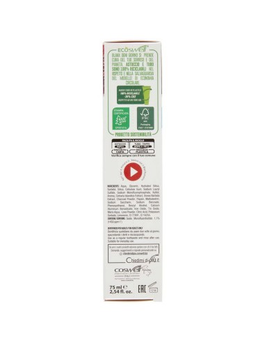 blanx dentifricio - 75ml - black volcano - cenere e lava: tuttocasashop.it: igiene e cura della persona