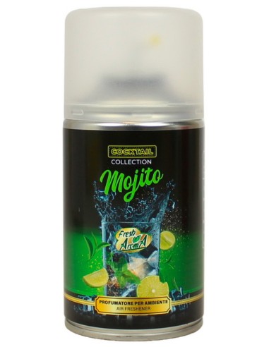 fresh aroma ricarica deodorante per diffusore automatico - 250ml - mojito: tuttocasashop.it: pulizia e cura della casa