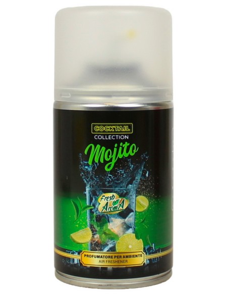 fresh aroma ricarica deodorante per diffusore automatico - 250ml - mojito: tuttocasashop.it: pulizia e cura della casa