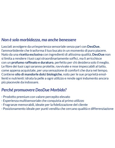 deo due ammorbidente profumante 50 lavaggi 1 litro - premium - love: tuttocasashop.it: prodotti per bucato e tessuti