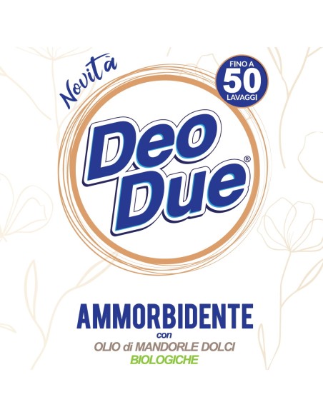 deo due ammorbidente profumante 50 lavaggi 1 litro - premium - bianco latte: tuttocasashop.it: prodotti per bucato e tessuti