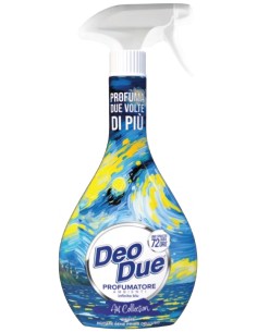 deo due profumatore spray - 600ml - art collection - infinito blu: tuttocasashop.it: pulizia e cura della casa