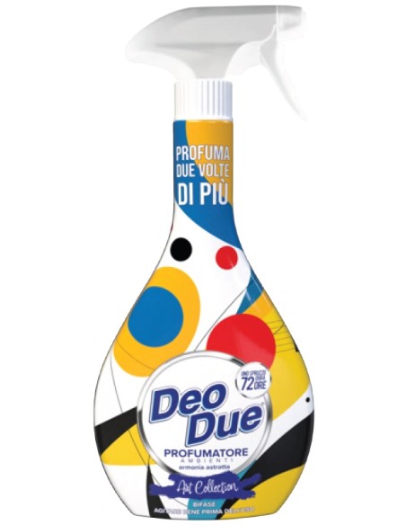 deo due profumatore spray - 600ml - art collection - armonia astratta: tuttocasashop.it: pulizia e cura della casa