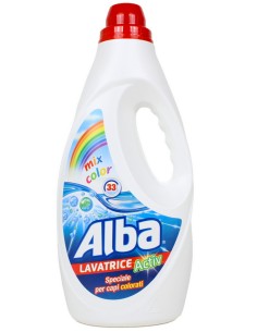 alba detersivo lavatrice liquido 33 lavaggi 1850ml - mix color: tuttocasashop.it: prodotti per bucato e tessuti