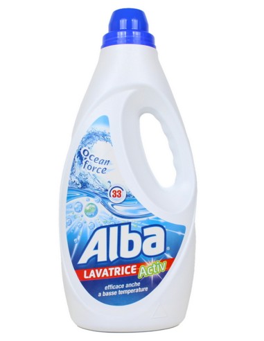 alba detersivo lavatrice liquido 33 lavaggi 1850ml - ocean force: tuttocasashop.it: prodotti per bucato e tessuti