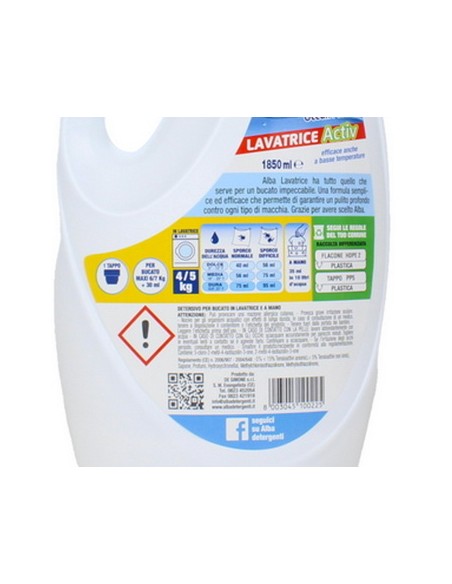 alba detersivo lavatrice liquido 33 lavaggi 1850ml - ocean force: tuttocasashop.it: prodotti per bucato e tessuti