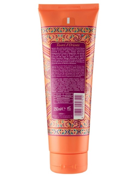 tesori d'oriente doccia schiuma - 250ml - karma: tuttocasashop.it: igiene e cura della persona