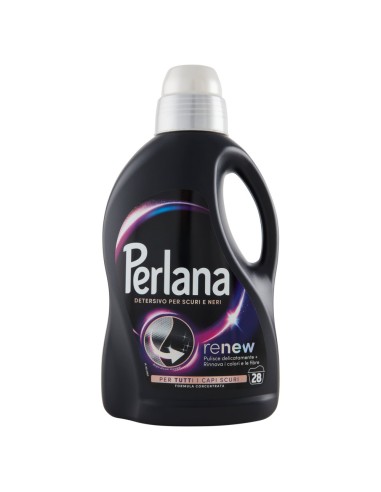 perlana renew detersivo per bucato - 1400ml 28 lavaggi - capi scuri o neri: tuttocasashop.it: prodotti per bucato e tessuti