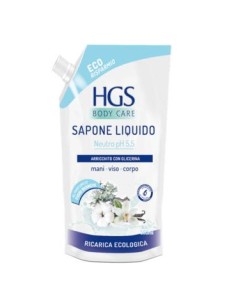 hgs sapone liquido - ecoricarica da 500ml - neutro: tuttocasashop.it: igiene e cura della persona