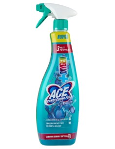 ace gentile spray 650ml - sgrassa tutte le superfici - smacchia il bucato: tuttocasashop.it: pulizia e cura della casa