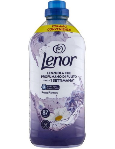 lenor ammorbidente concentrato 87 lavaggi 1827ml - fresca fioritura: tuttocasashop.it: prodotti per bucato e tessuti