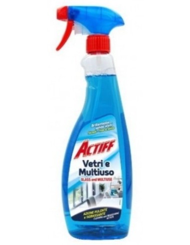 actiff vetri e multiuso - 750ml - detergente multisuperfici: tuttocasashop.it: pulizia e cura della casa