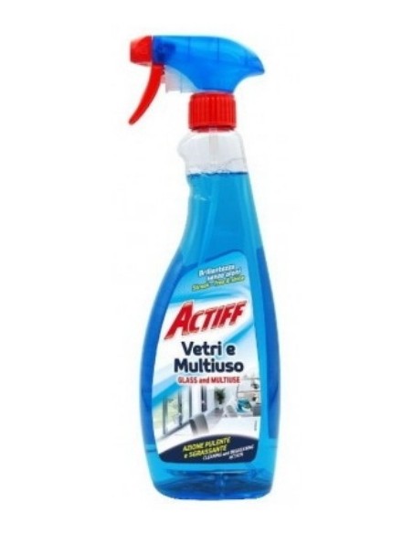 actiff vetri e multiuso - 750ml - detergente multisuperfici: tuttocasashop.it: pulizia e cura della casa
