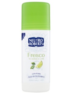 neutro roberts deodorante stick 40ml - fresco - te' verde & lime: tuttocasashop.it: igiene e cura della persona