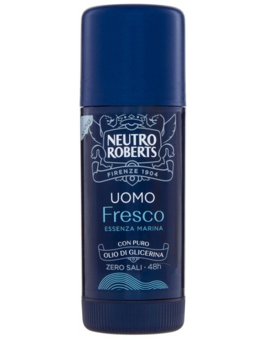 neutro roberts deodorante stick 40ml - uomo - fresco 48h: tuttocasashop.it: igiene e cura della persona