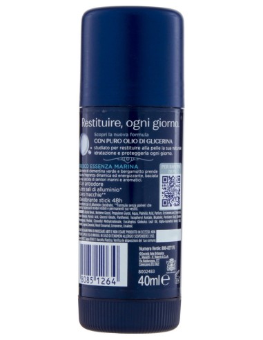 neutro roberts deodorante stick 40ml - uomo - fresco 48h: tuttocasashop.it: igiene e cura della persona