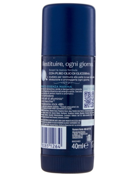 neutro roberts deodorante stick 40ml - uomo - fresco 48h: tuttocasashop.it: igiene e cura della persona