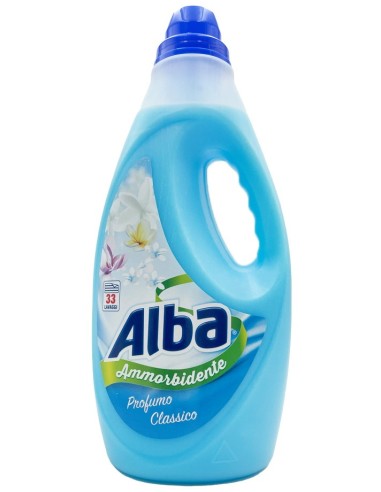 alba ammorbidente per bucato - 33 lavaggi - 1850ml - classico: tuttocasashop.it: prodotti per bucato e tessuti
