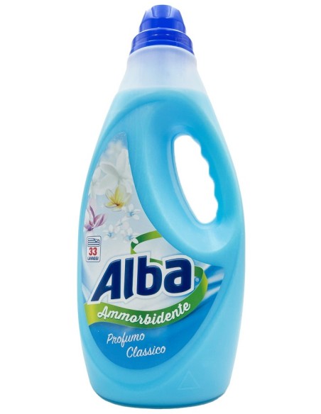 alba ammorbidente per bucato - 33 lavaggi - 1850ml - classico: tuttocasashop.it: prodotti per bucato e tessuti