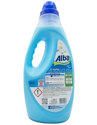 alba ammorbidente per bucato - 33 lavaggi - 1850ml - classico: tuttocasashop.it: prodotti per bucato e tessuti