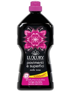 luxury detergente liquido per pavimenti - 1250ml - nota rosa: tuttocasashop.it: pulizia e cura della casa