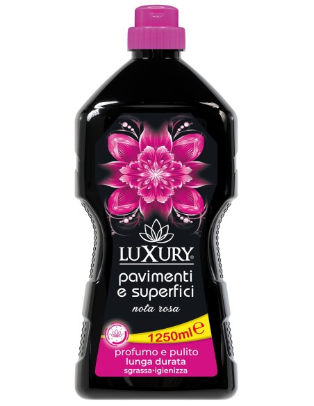 luxury detergente liquido per pavimenti - 1250ml - nota rosa: tuttocasashop.it: pulizia e cura della casa