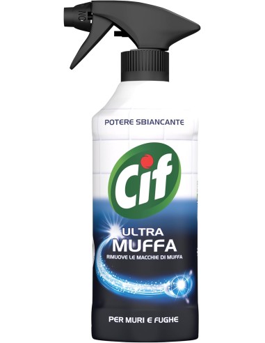 cif ultra muffa - antimuffa spray - 500ml - per muri e fughe: tuttocasashop.it: pulizia e cura della casa