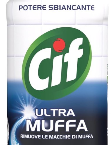 cif ultra muffa - antimuffa spray - 500ml - per muri e fughe: tuttocasashop.it: pulizia e cura della casa