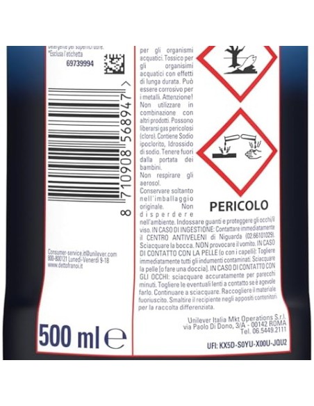 cif ultra muffa - antimuffa spray - 500ml - per muri e fughe: tuttocasashop.it: pulizia e cura della casa