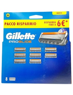gillette fusion 8 testine ricambio per rasoio fusion - proglide: tuttocasashop.it: igiene e cura della persona