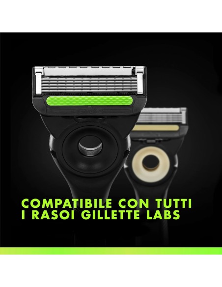 gillette labs 8 testine ricambio per rasoio gillette labs: tuttocasashop.it: igiene e cura della persona