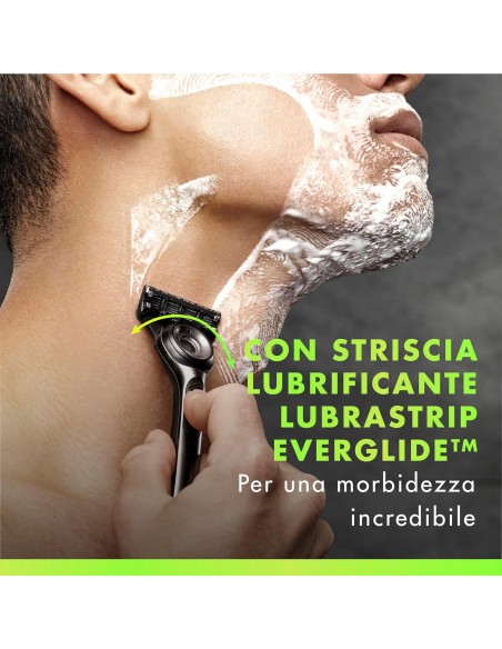 gillette labs 8 testine ricambio per rasoio gillette labs: tuttocasashop.it: igiene e cura della persona