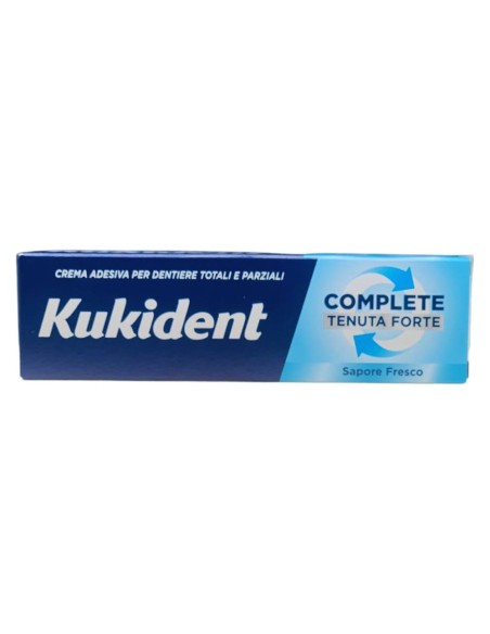 kukident plus crema adesiva - 35g - complete tenuta forte - sapore fresco: tuttocasashop.it: igiene e cura della persona