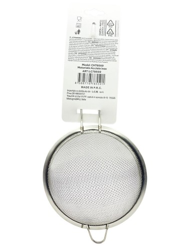 colino in metallo - diametro 12cm - con manico: tuttocasashop.it: altro - bazar