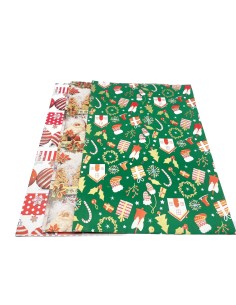foglio di carta da regalo - 70x100 cm - fantasie natalizie assortite: tuttocasashop.it: altro - bazar
