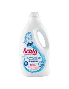 scala detersivo lavatrice liquido 1500ml - 37 lavaggi - bicarbonato: tuttocasashop.it: prodotti per bucato e tessuti
