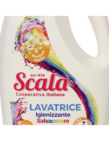 scala detersivo lavatrice liquido 1500ml - 37 lavaggi - colore: tuttocasashop.it: prodotti per bucato e tessuti