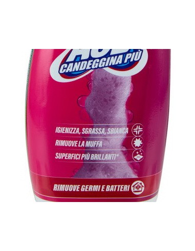 ace +mousse candeggina piu' sgrassatore casa e bucato 690ml - con erogatore: tuttocasashop.it: pulizia e cura della casa