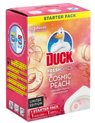 duck fresh discs - 6 dischetti gel profumati per wc - pesca: tuttocasashop.it: pulizia e cura della casa