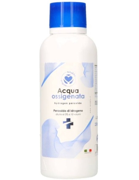 setablu acqua ossigenata 250ml - stabilizzata 10 vol - perossido di idrogeno: tuttocasashop.it: igiene e cura della persona