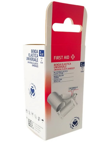 setablu benda elastica 4cm con fascetta di fissaggio - 6 metri: tuttocasashop.it: igiene e cura della persona