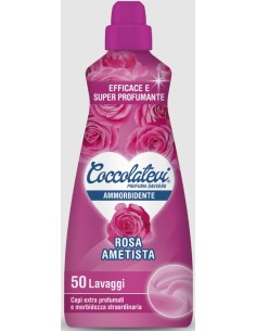 coccolatevi ammorbidente concentrato 50 lavaggi - 1250ml - rosa ametista: tuttocasashop.it: prodotti per bucato e tessuti