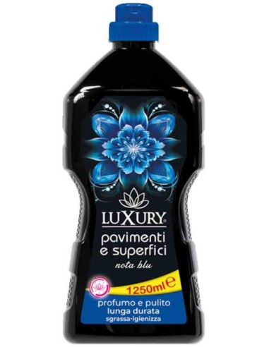 luxury detergente liquido per pavimenti - 1250ml - nota blu: tuttocasashop.it: pulizia e cura della casa