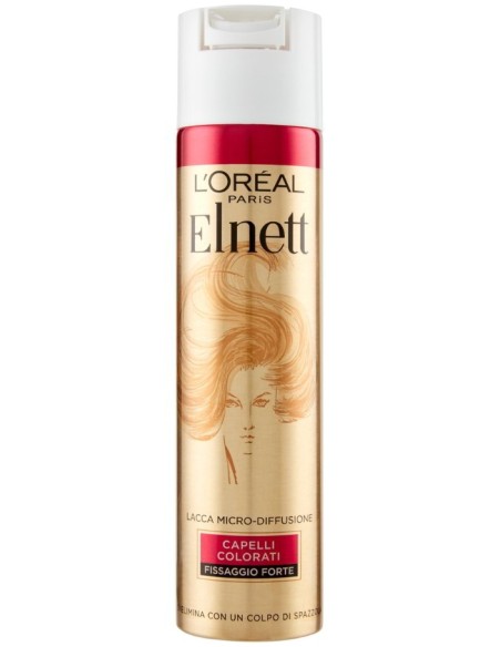 l'oreal elnett lacca per capelli spray - 250ml - fissaggio forte: tuttocasashop.it: igiene e cura della persona