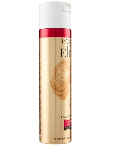 l'oreal elnett lacca per capelli spray - 250ml - fissaggio forte: tuttocasashop.it: igiene e cura della persona