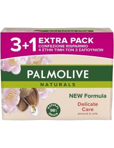 palmolive saponetta - 90 grammi - 4 pezzi - latte di mandorla: tuttocasashop.it: igiene e cura della persona
