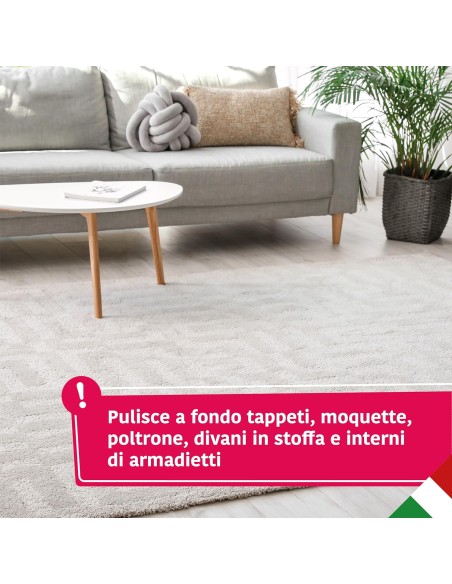 pulisvelt smacchiatore spray schiuma per tappeti e moquet 300ml: tuttocasashop.it: prodotti per bucato e tessuti