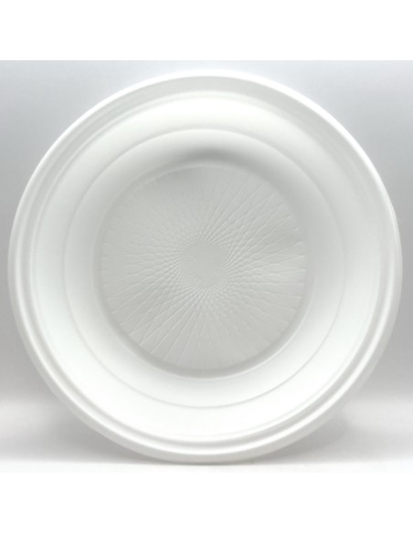 piatti monouso plastica extra rigidi diametro 22cm - 1kg - 44 pezzi - fondi: tuttocasashop.it: carta & monouso
